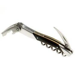 Château Laguiole - Korkociąg Château Laguiole z linii Grand Cru - drewno hebanowe z żółtym akcentem