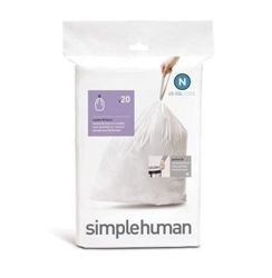 Simple Human - worki na śmieci 20 szt. rozmiar N 45-50 l