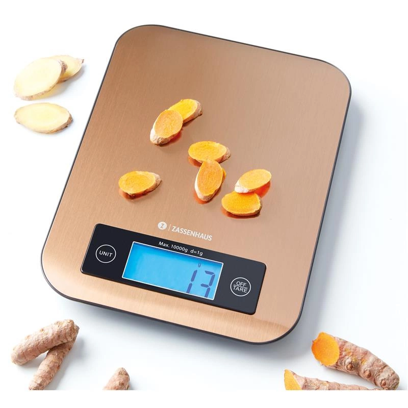 Zassenhaus - waga kuchenna, do 10 kg, kolor miedziany Pure