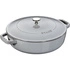 Staub - głęboka patelnia żeliwna Chistera szara 28 cm