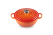 Le Creuset - La Marmite garnek żeliwny rodzinny płomienny 24 cm