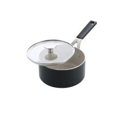 KitchenAid - Rondel 16 cm 1,58l z pokrywką czarny