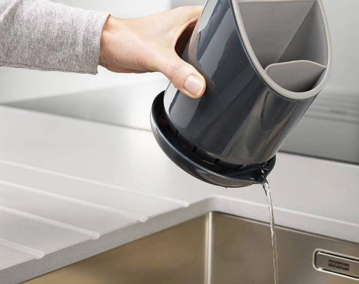 Joseph Joseph - Ociekacz na sztućce, szary, Dock