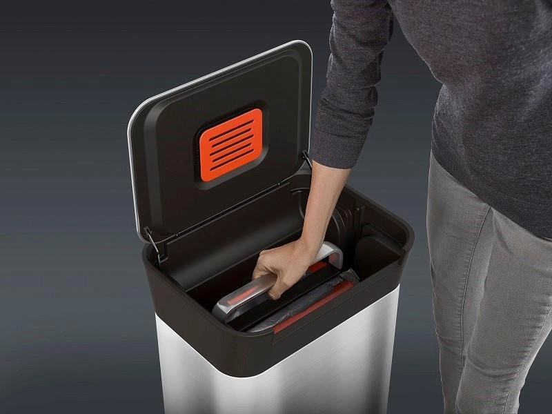 Joseph Joseph - Kosz na śmieci 30 l, stalowy, TITAN