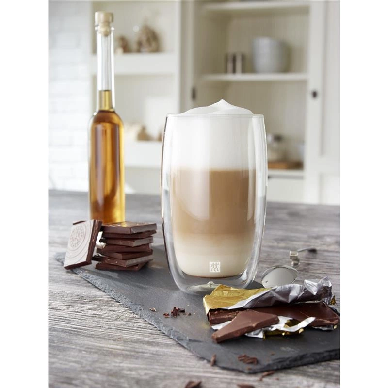 Zwilling - Zestaw dwóch szklanek do latte macchiato Sorrento Pojemność - 350 ml