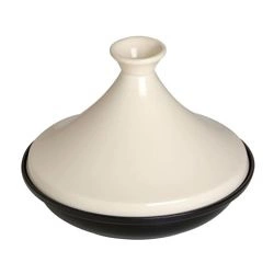 Staub - naczynie do tajine 20 cm, beżowo-czarny