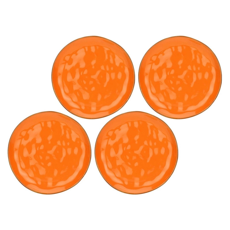 Rose&Tulipani - zestaw 4 talerzy obiadowych 27 cm Concerto Arancione