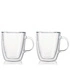 Bodum - kubki z podwójną ścianką Bistro 300 ml 2 szt Transparent
