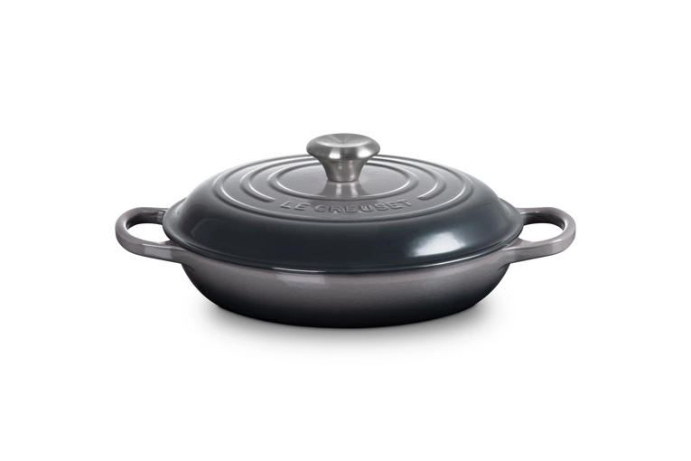 Le Creuset - garnek patelnia Gourmet Signature 26 cm 2,2 l flint