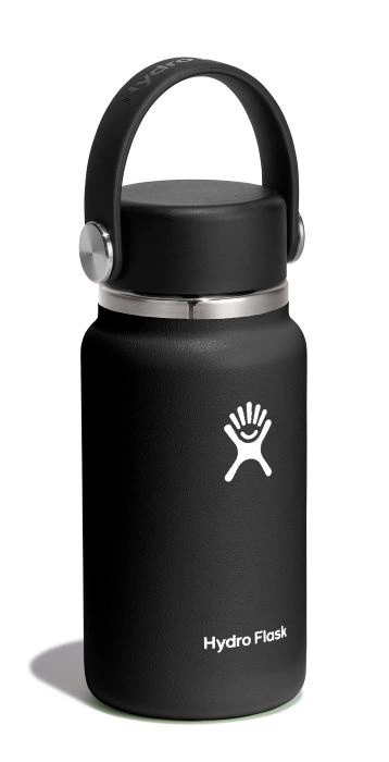 Hydro Flask - Mini butelka termiczna 200 ml Black Micro