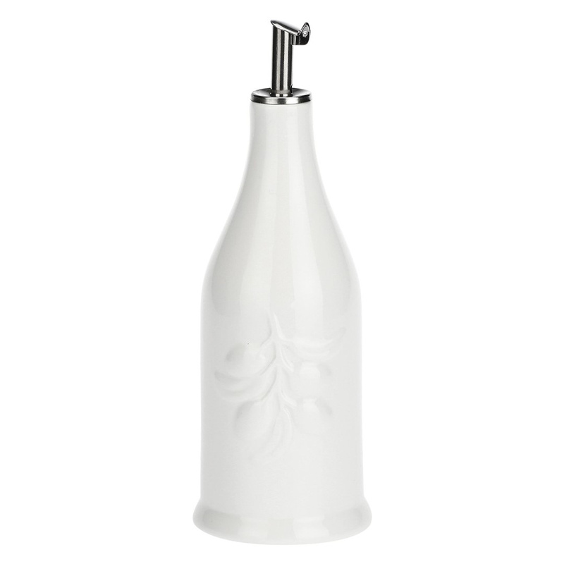 La Porcellana Bianca - cylindryczna butelka na oliwę 300 ml Menage