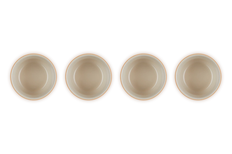 Le Creuset - Zestaw 4 mini foremek 100 ml Płomienny