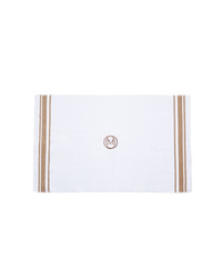 Officine Monogram - Dywanik łazienkowy MonogrLinea60x100cm b.beżowy