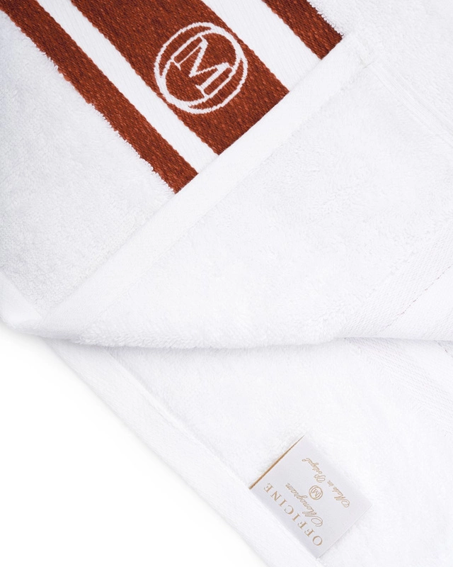 Officine Monogram - Ręcznik do rąk MonogramLinea 50x100cm b.cynamon