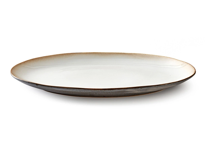 Bitz - Półmisek do serwowania 45 x 34 cm Grey/Cream