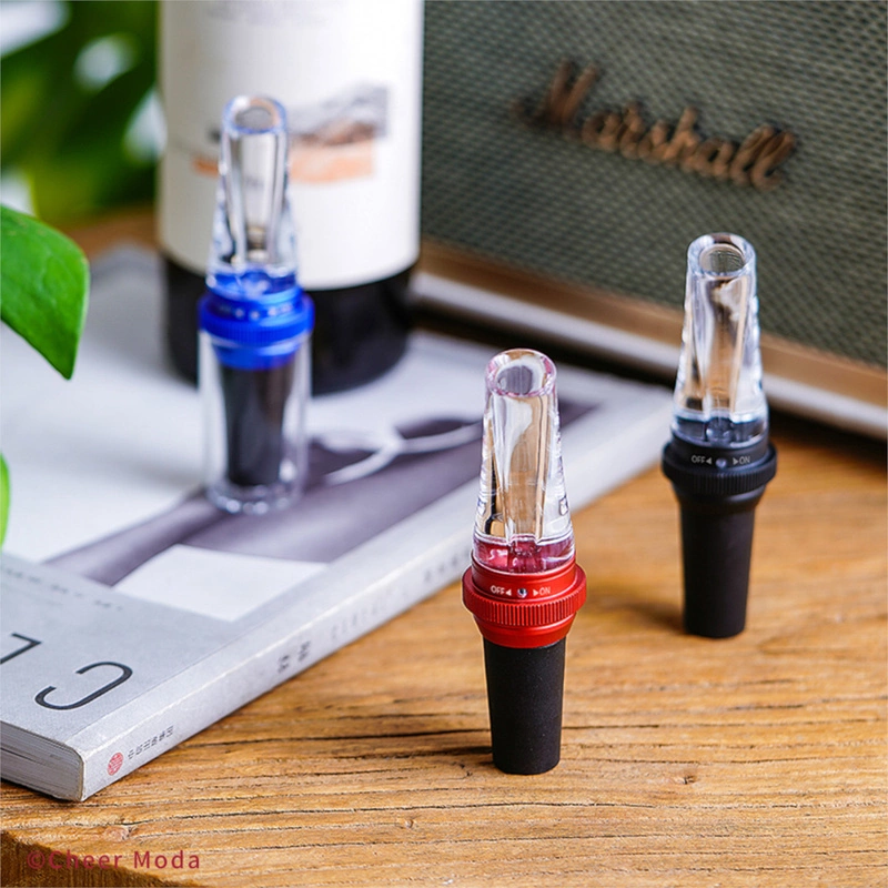 Cheer Moda - Napowietrzacz i nalewak do wina Submarine czarny