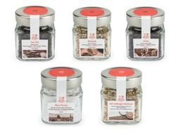 Peugeot - Zestaw 3 rodzajów pieprzu i 2 rodzajów soli