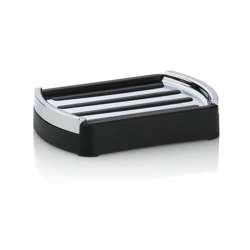 Kela - mydelniczka, 12,5 x 9,5 x 2,5 cm, czarna Marta