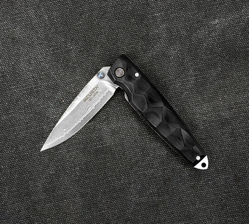 Mcusta - Shinra Emotion 2 Black Pakka Damascus VG-10 6,5 cm