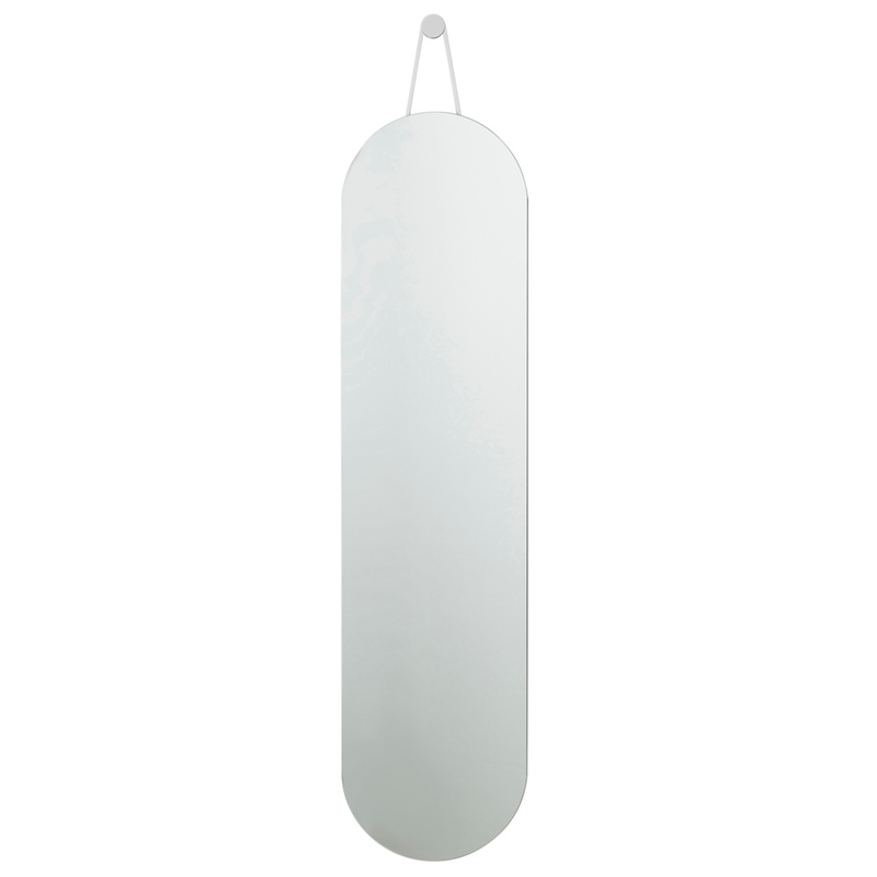 Zone Denmark - Lustro ścienne 120x30 cm A-Wall Soft Grey