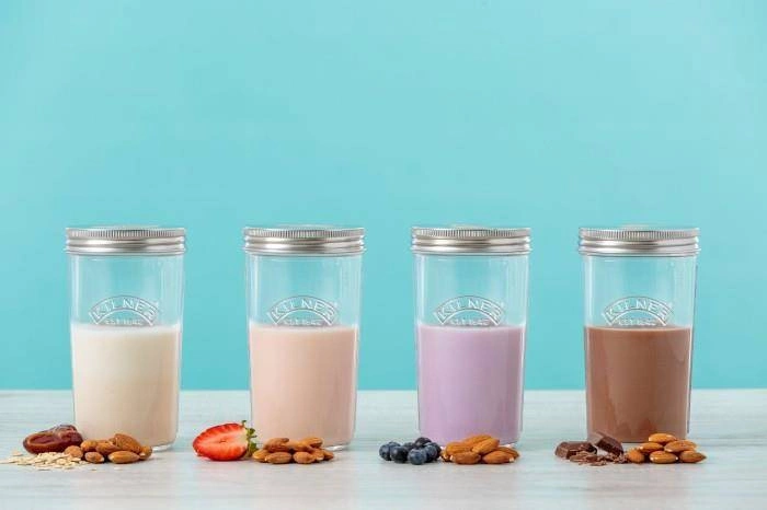 Kilner - Zestaw 2 słoików do mlecznych napojów