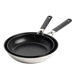 KitchenAid - Patelnie z powłoką zestaw 24+28 cm Classic