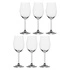 La Porcellana Bianca - zestaw 6 kieliszków do białego wina 340 ml Novello
