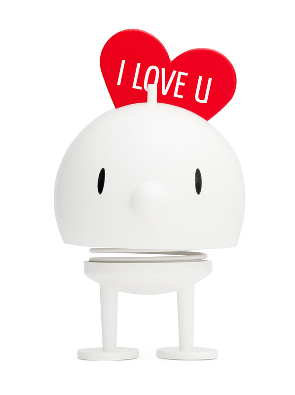 Hoptimist - Figurka Hoptimist Bumble Love M biały