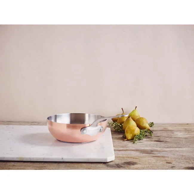 Mauviel - rondel miedziany 18cm 1,25l Chefs 3-ply