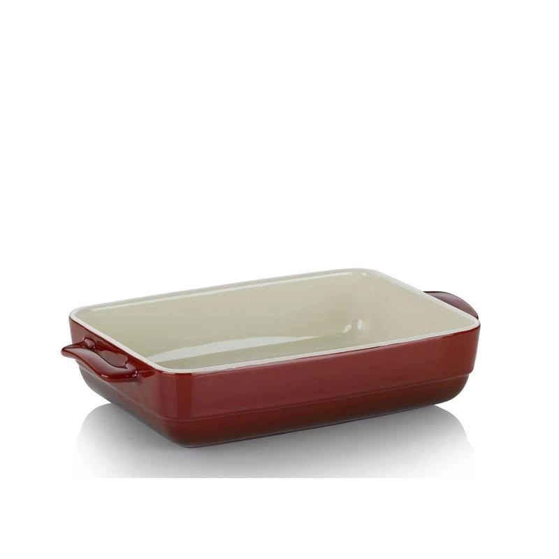 Kela - naczynie żaroodporne, 32x19,5x6,5 cm, czerwone Malin