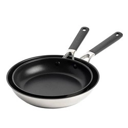 KitchenAid - Patelnie z powłoką zestaw 24+28 cm Classic