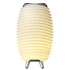 Kooduu - SYNERGY 35 Lampa LED z głośnikiem i coolerem na napoje - 41 x 24 cm, Biały