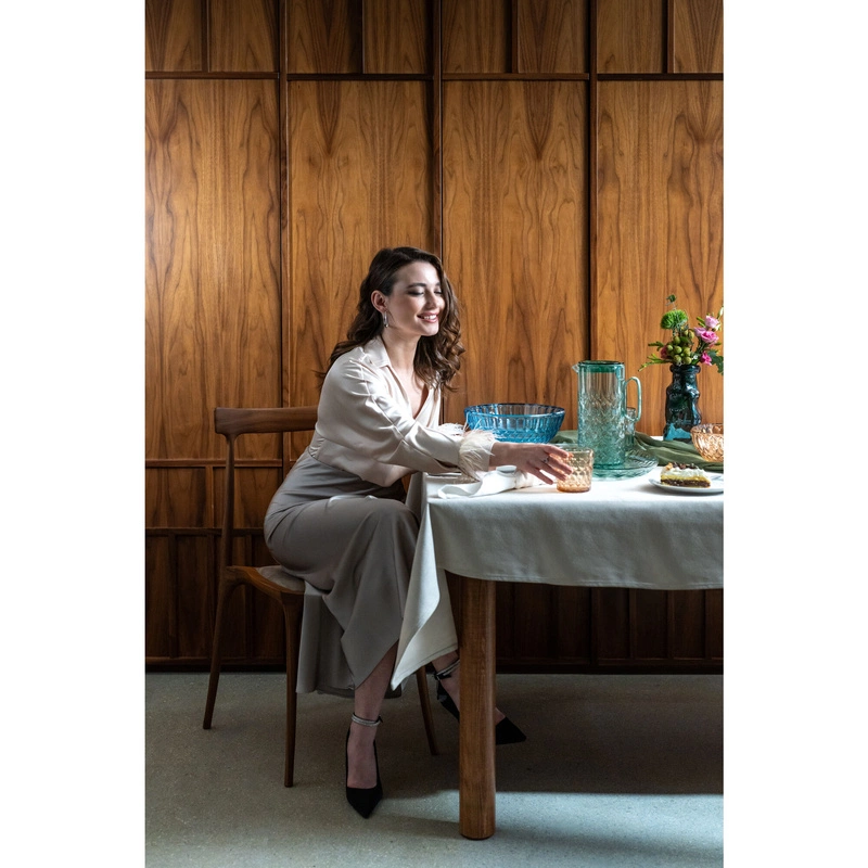 Guzzini - Taca okrągła 36 cm - transparentna