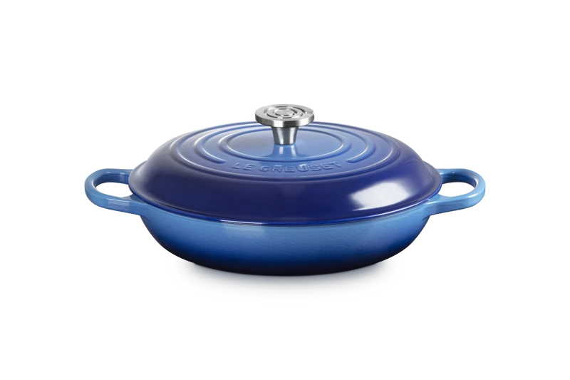 Le Creuset - garnek Gourmet Profesjonalny żeliwny 26 cm 2,2 l azure