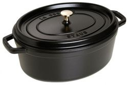 Staub - brytfanna  żeliwna czarna 3,2 l 27 cm