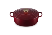 Le Creuset - brytfanna żeliwna emaliowana Signature 31 cm 6,3 l Garnet