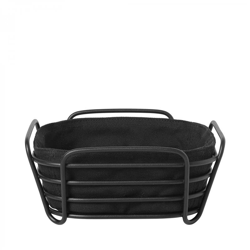 Blomus - KOSZYK NA PIECZYWO 20 CM CZARNO/CZARNY