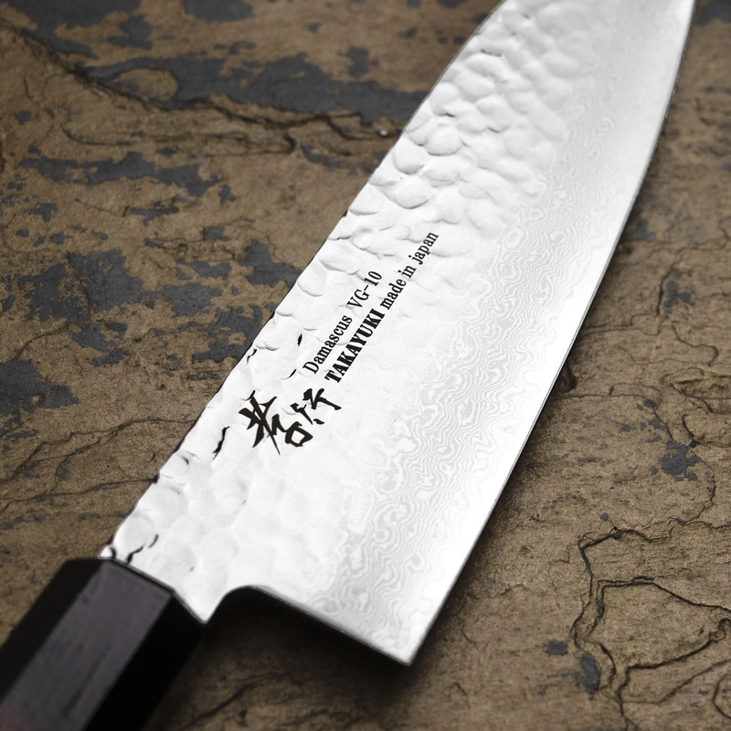 Sakai Takayuki - Nanairo VG-10 Wine Nóż Santoku 17 cm