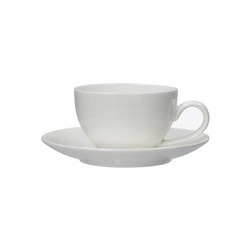 La Porcellana Bianca - zestaw 6 filiżanek do kawy ze spodkiem 100 ml Essenziale