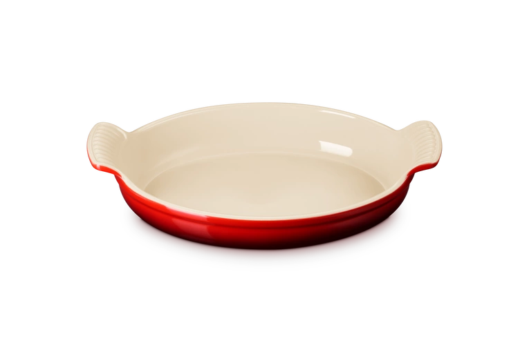 Le Creuset - Kamionkowa forma do pieczenia Heritage 28 cm wiśniowy