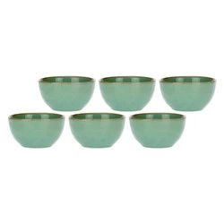 Rose&Tulipani - zestaw 6 misek na owoce 11 cm Concerto Verde Acqua