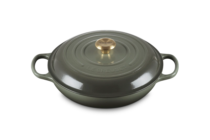 Le Creuset - garnek patelnia Gourmet Signature 30 cm 3,5 l thyme