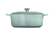 Le Creuset - brytfanna żeliwna emaliowana Signature 33 cm 7,5 l sea salt