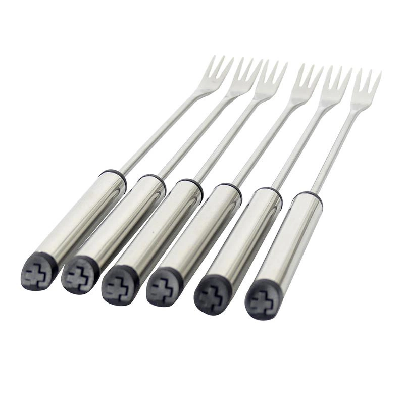 Kela - zestaw do fondue serowego dla 6 os., ceramika/metal, śred. 22,5 x 19 cm Roman