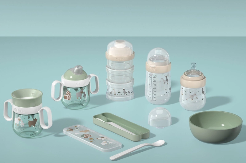 Mepal - Kubek dziecięcy treningowy do nauki picia Mio 200 ml Little Farm