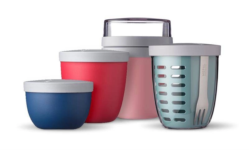 Mepal - Fruit & Veggie Pot Ellipse Nordic Blue