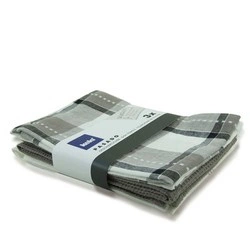 Kela - Zestaw ścierek kuchennych 3el. taupe Pasado