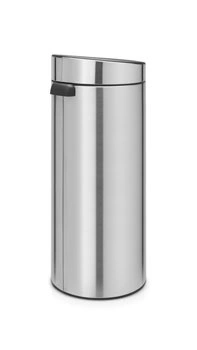 Brabantia - kosz na śmieci Touch Bin New 30l matowa stal