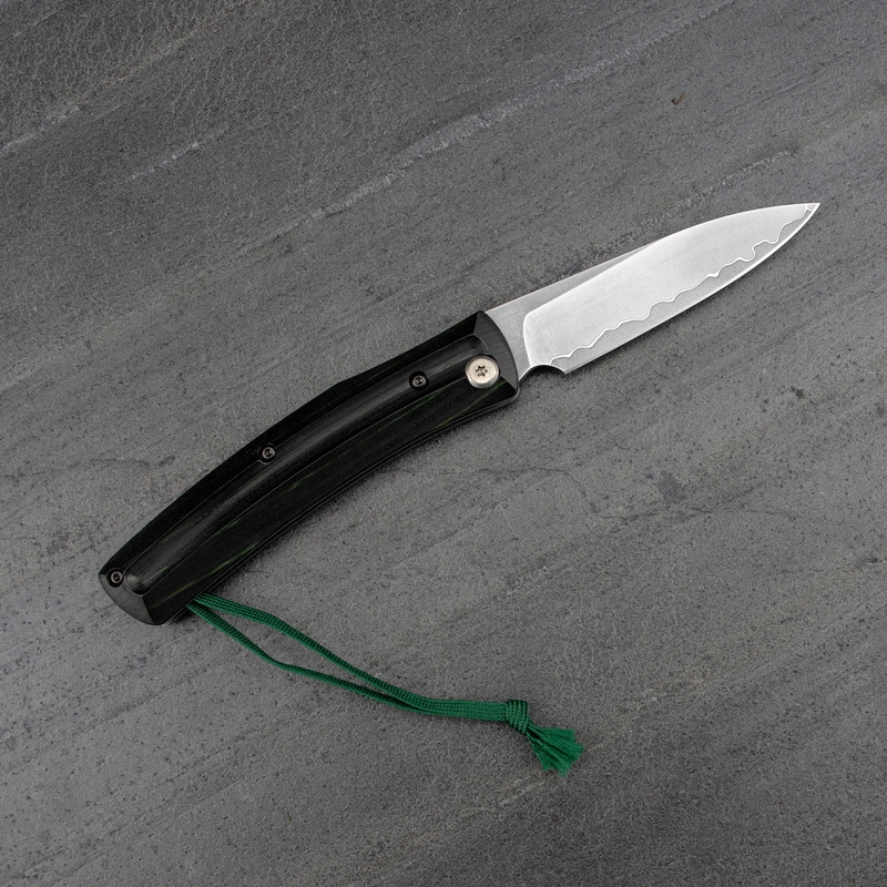 Mcusta - Friction Folder Czarno-zielony VG-10 7,5 cm