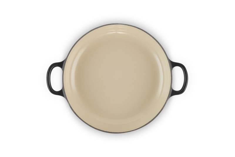 Le Creuset - garnek patelnia Gourmet Signature 22 cm 1,4 l czarna